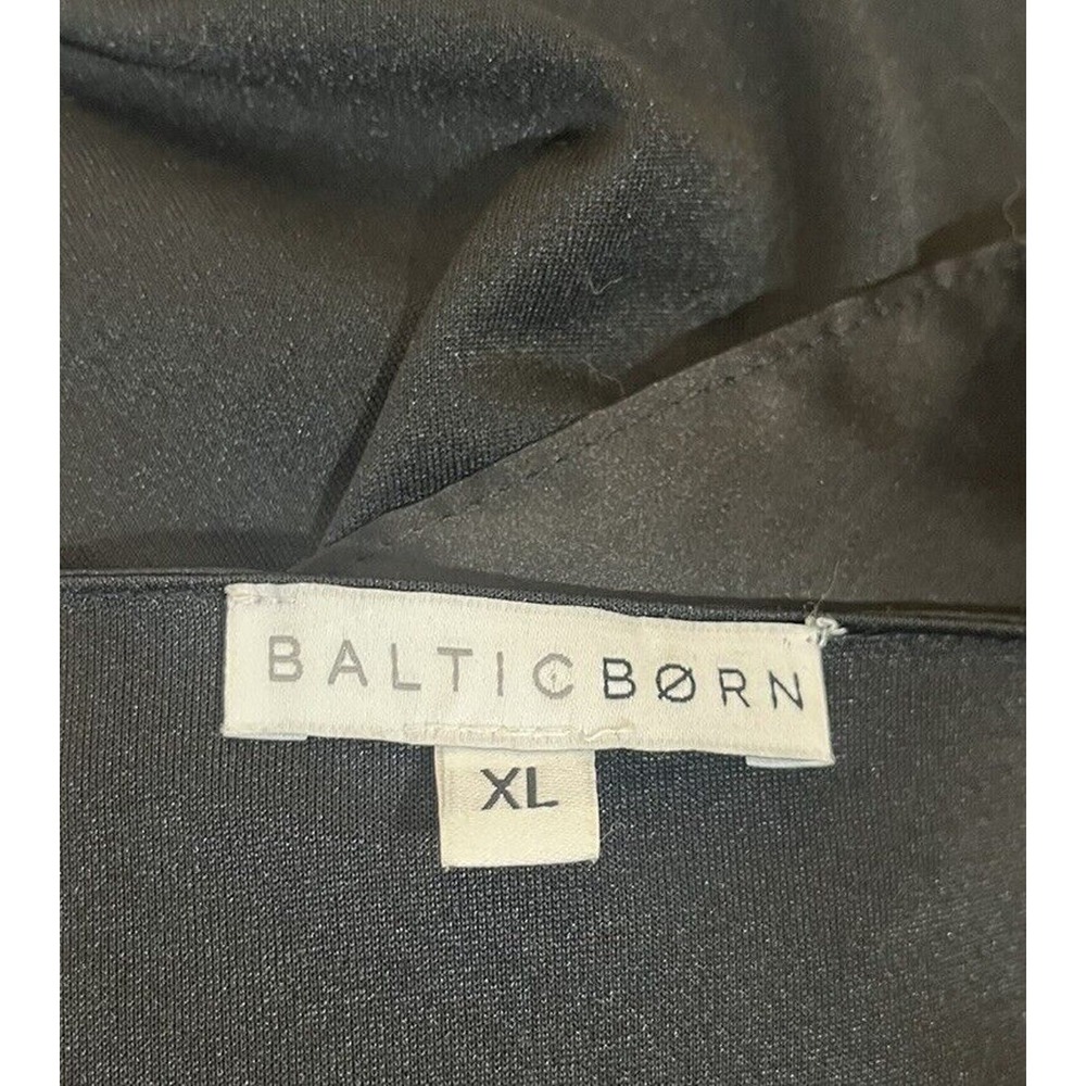 Baltic Born Black Wrap Dress - Picture 7 of 8